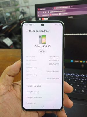 Samsung A56 5G 12GB 256GB Trắng 5G
