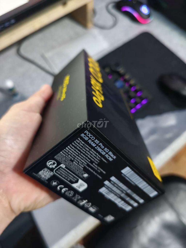 POCO X6 Pro 5G 256GB Đen. Mua bán Điện thoại tại Thành phố Biên Hòa Đồng Nai được đăng bởi Nguyễn Xuân Trường hình 1