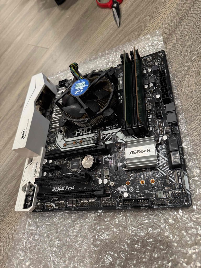 ASRock B250M Pro4 Ram 4gx2 cpu i7 7700. Mua bán Linh kiện (RAM, Card...) tại Thành phố Thủ Đức Tp Hồ Chí Minh được đăng bởi Thien Pham Cong hình 1