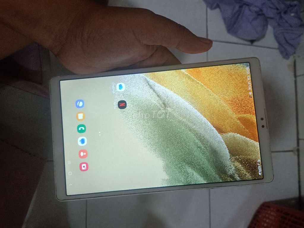 Samsung Galaxy Tab A7 Lite Bạc fun êm . Mua bán Máy tính bảng tại Quận Ninh Kiều Cần Thơ được đăng bởi Lan Ng hình 1