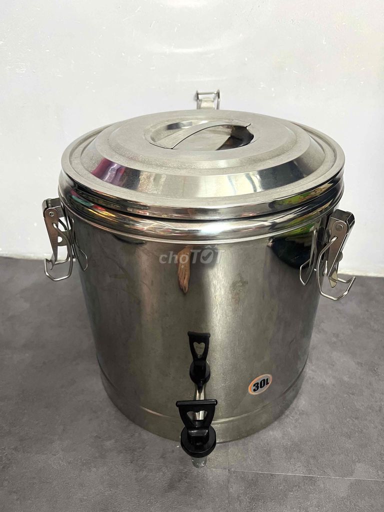 Bình Inox 304 30L Bạc. Mua bán Dụng cụ nhà bếp tại Quận Gò Vấp Tp Hồ Chí Minh được đăng bởi Mỹ Chính hình 1