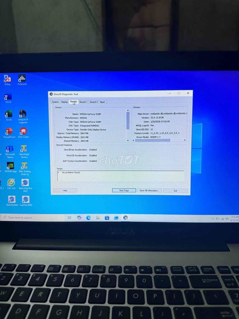 Asus Laptop i7-5500U 8GB 930M Like New. Mua bán Laptop tại Quận Thanh Khê Đà Nẵng được đăng bởi Nhi Huyết hình 1