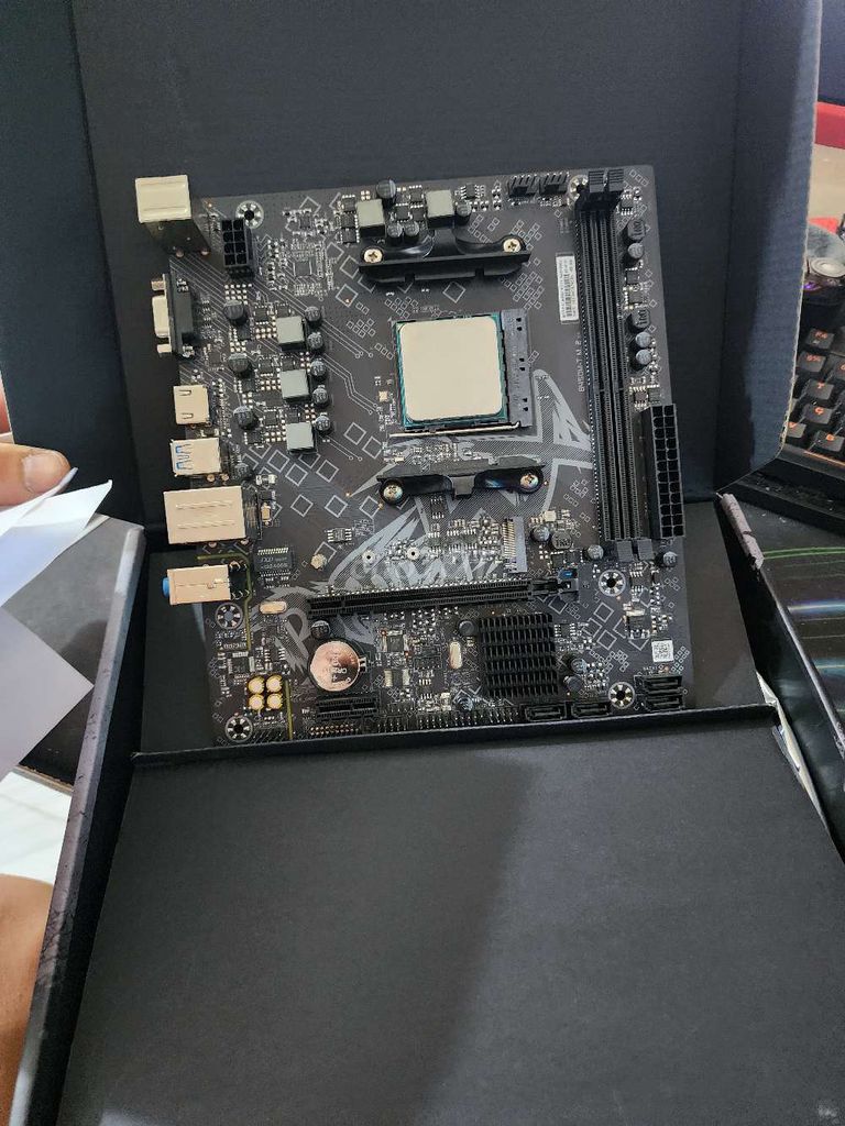 Combo R7 2700- Main B450 New. Mua bán Linh kiện (RAM, Card...) tại Huyện Đức Hòa Long An được đăng bởi Vi Tính KH  ViTinhKHCom hình 1