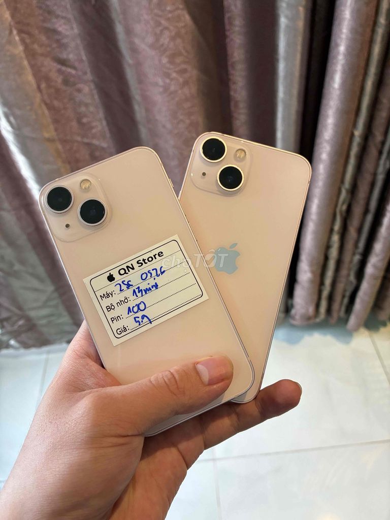 13 mini 256GB Hồng Đã thay pin. Mua bán Điện thoại tại Quận 10 Tp Hồ Chí Minh được đăng bởi Pax Thiên hình 1