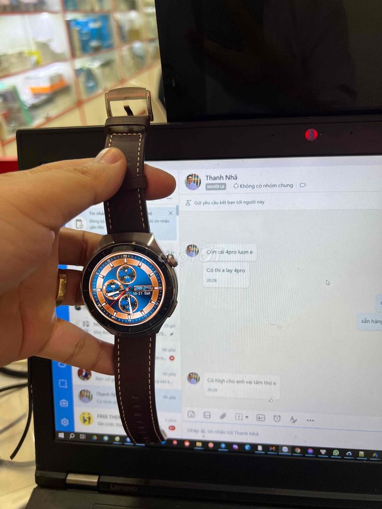 Đồng hồ Huawei Watch 4 Pro đo tiểu đường cao cấp