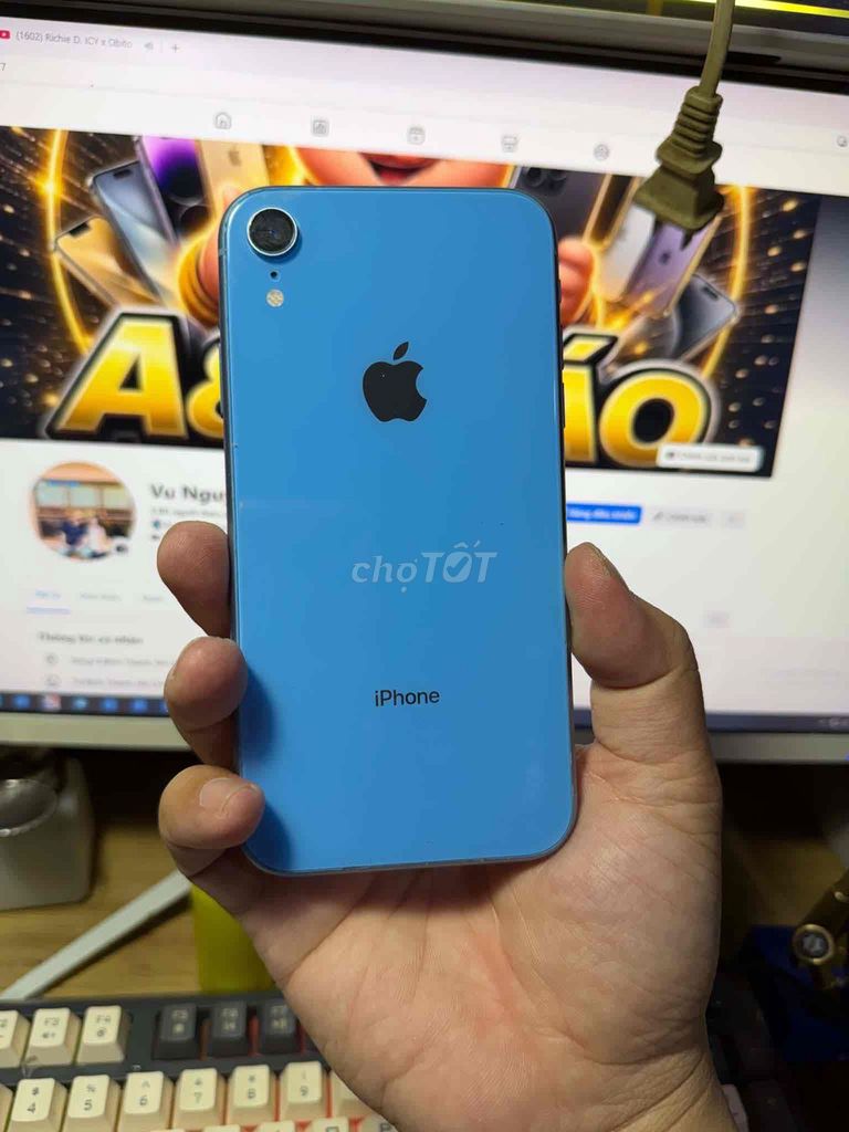 iPhone XR 64GB Xanh Đã sử dụng. Mua bán Điện thoại tại Quận Bình Thạnh Tp Hồ Chí Minh được đăng bởi Trang hình 1