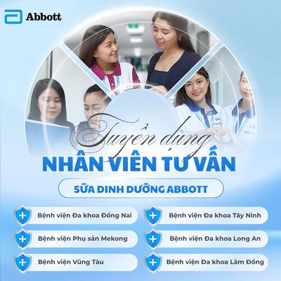 PG/NHÂN VIÊN TƯ VẤN DINH DƯỠNG SỮA ABBOTT