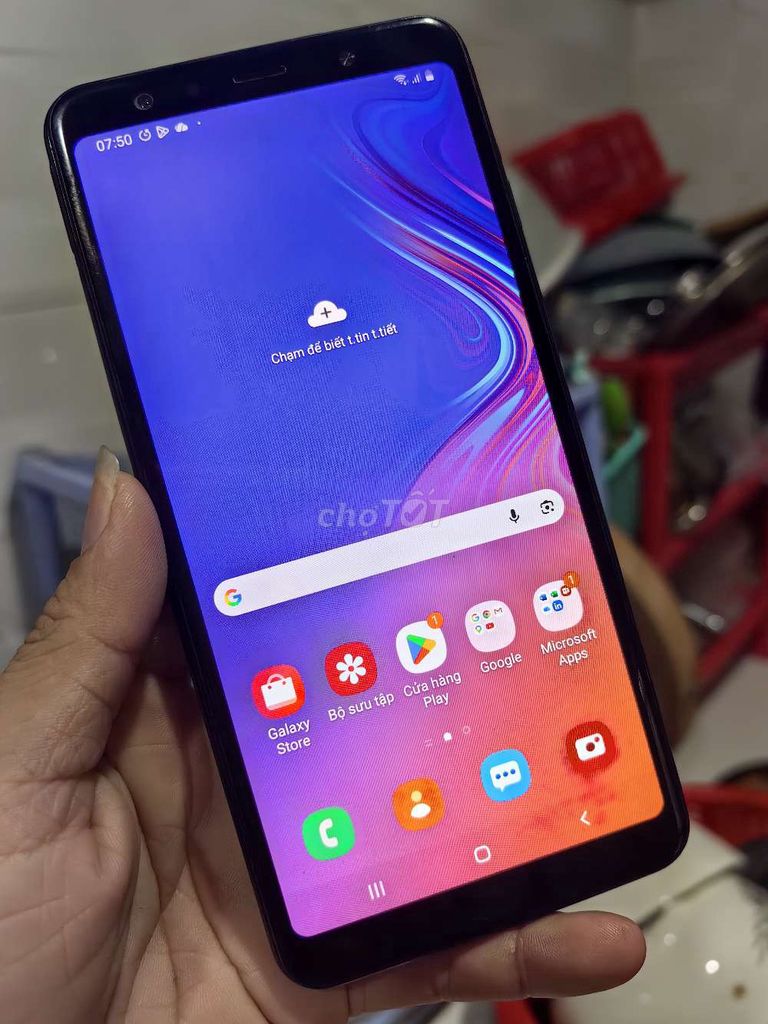 Samsung Galaxy A750 64GB Đen Đã sử dụng. Mua bán Điện thoại tại Quận 12 Tp Hồ Chí Minh được đăng bởi Phước Trần hình 1