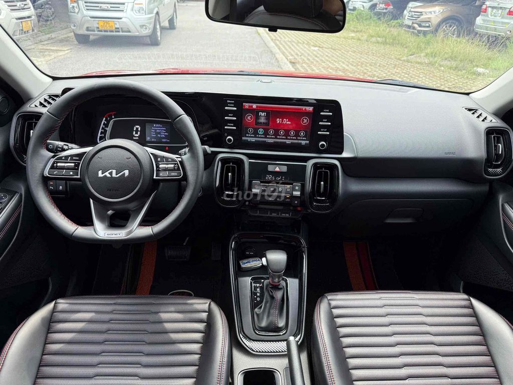 Kia Sonet Luxury 1.5 AT màu đỏ - 10.000km. Mua bán Ô tô tại Quận Cầu Giấy Hà Nội được đăng bởi Auto 6666 hình 15
