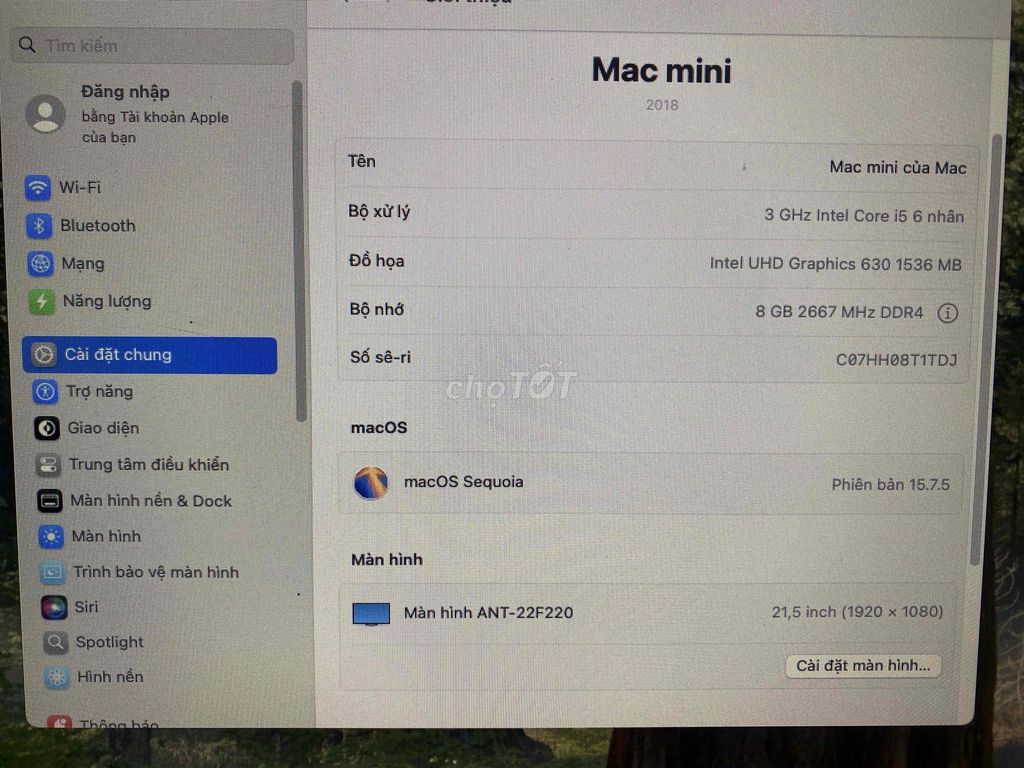 Apple Mac mini 2018 i5 8GB. Mua bán Máy tính để bàn tại Quận Ngô Quyền Hải Phòng được đăng bởi Dũng hình 1
