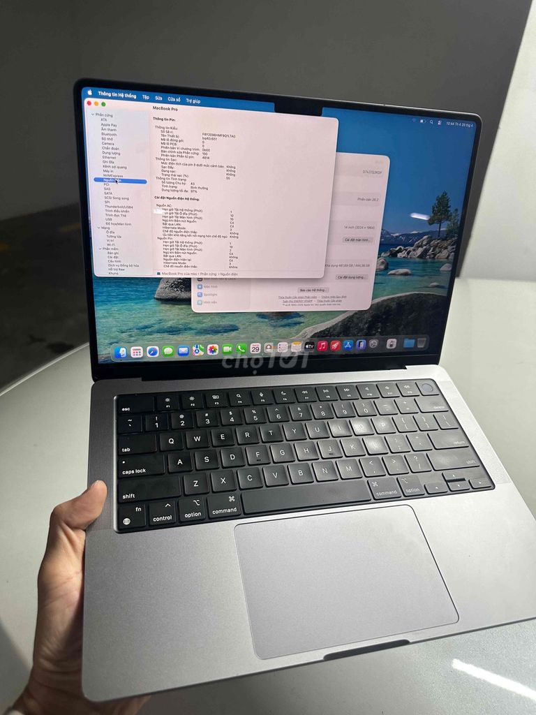 thanh lý macpro 14" M1pro 16 512 kèm sạc. Mua bán Laptop tại Quận Cầu Giấy Hà Nội được đăng bởi Minh Khuê hình 1