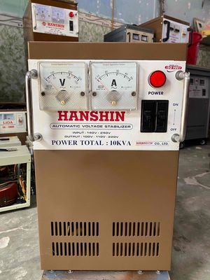 ổn áp hanshin 10kva dãi 140v-240v dây đồng 100%.. Mua bán Đồ chuyên dụng, Giống nuôi trồng tại Quận Bình Tân Tp Hồ Chí Minh được đăng bởi  ổn áp cũ bình tân 