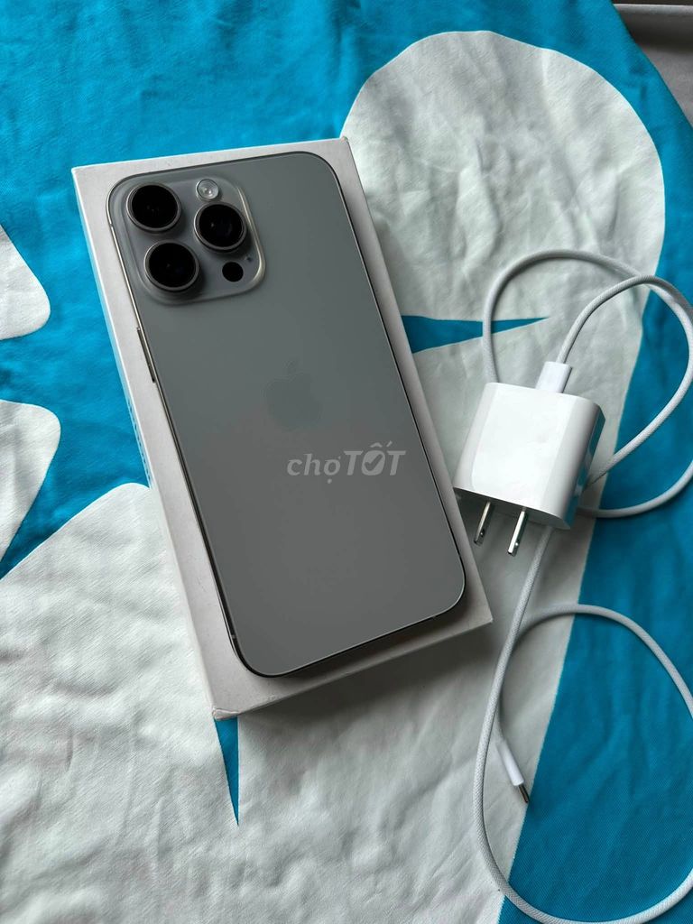 Apple iPhone 15 Pro Max 256GB Titan. Mua bán Điện thoại tại Quận 5 Tp Hồ Chí Minh được đăng bởi Hội Đồ Điện Tử hình 1