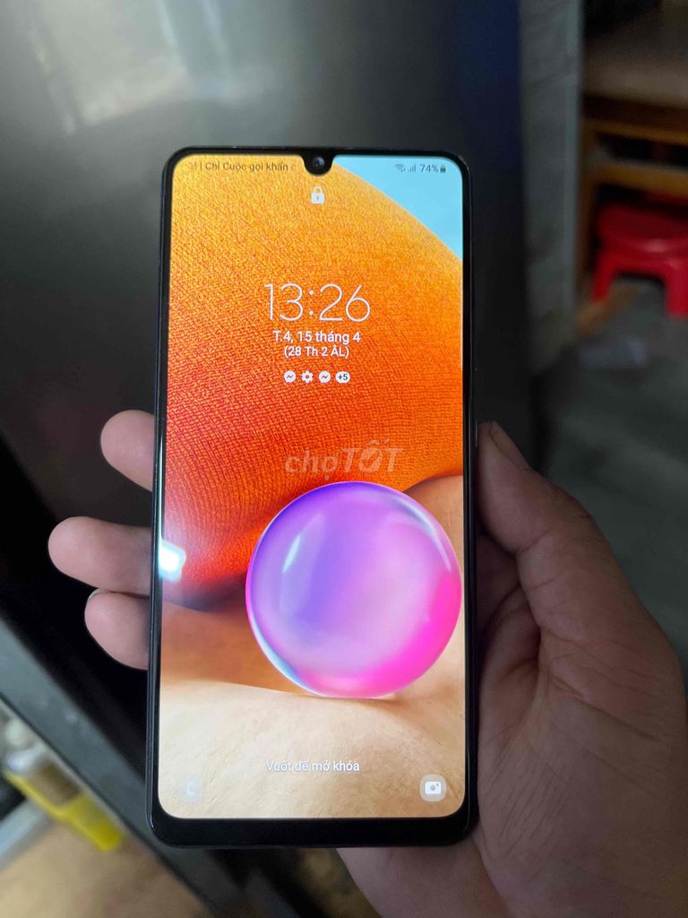 Samsung A32 128GB Xanh. Mua bán Điện thoại tại Thành phố Biên Hòa Đồng Nai được đăng bởi PHÚC XƯA hình 1