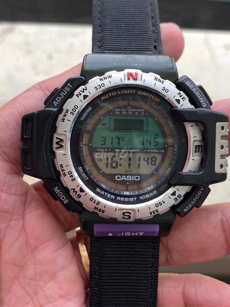 Casio Protrek Nam Trung bình khá. Mua bán Đồng hồ tại Quận 12 Tp Hồ Chí Minh được đăng bởi Đỗ Nguyễn Anh Tuấn hình 1