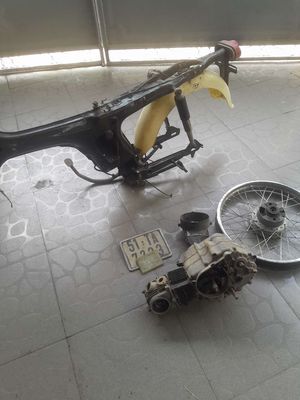 Phụ tùng Honda SS50 Đen