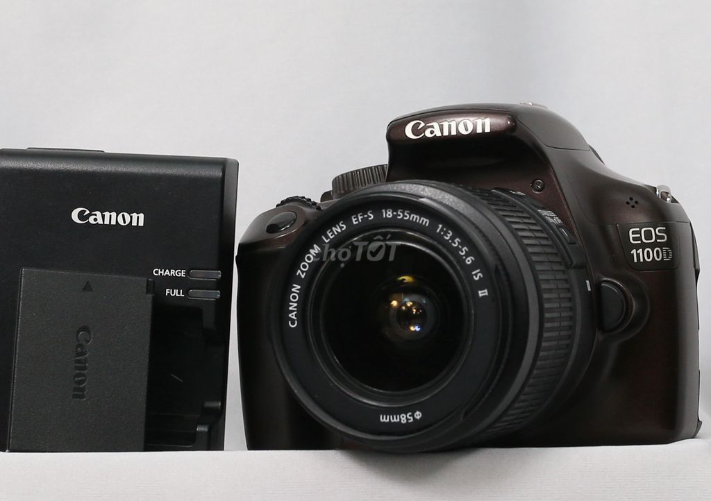 Canon 1100D & 18-55 II còn KHÁ MỚI, chính hãng LBM