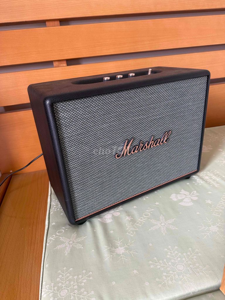 Loa Bluetooth Marshall woburn 3 Đen, còn bảo hành. Mua bán Tivi, Âm thanh tại Thị xã Kỳ Anh Hà Tĩnh được đăng bởi Thong Le Van hình 1