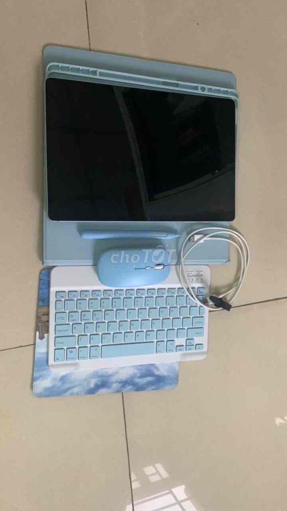 Samsung Galaxy Tab S9 FE+ Xanh Đã qua sử dụng. Mua bán Máy tính bảng tại Quận Bình Thạnh Tp Hồ Chí Minh được đăng bởi Lê Ngọc Mai hình 1