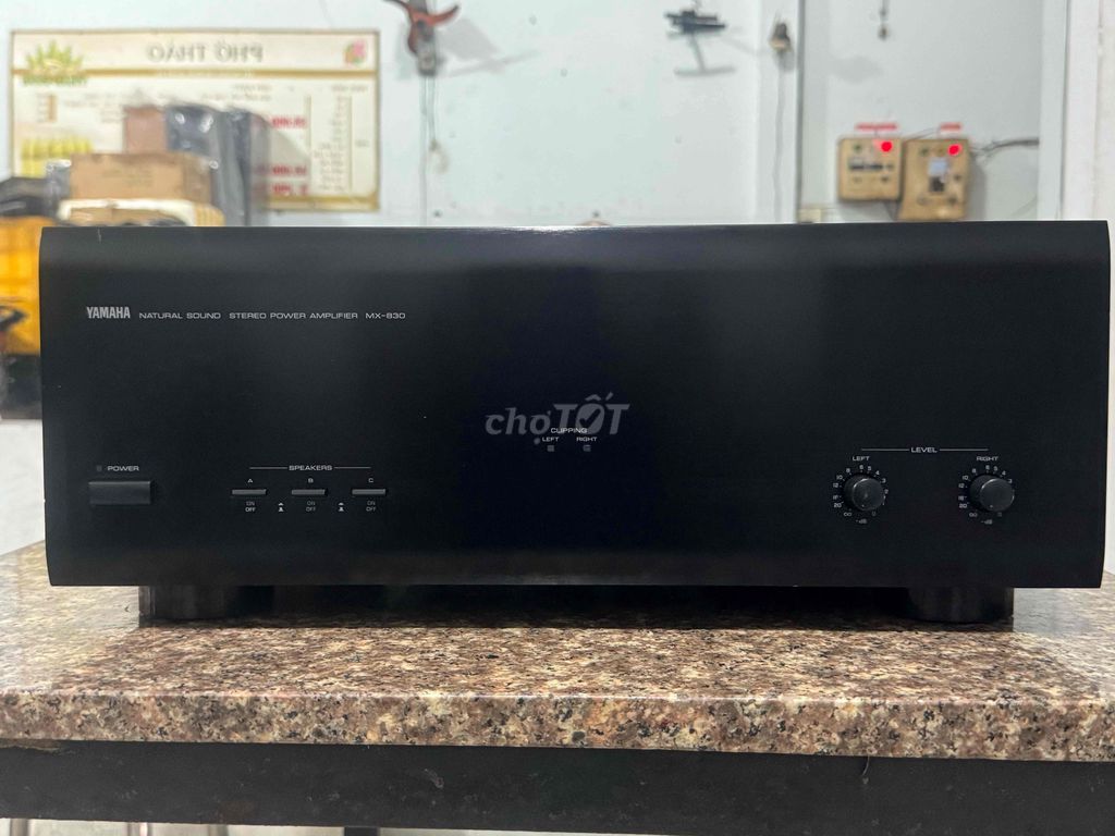 Amply Yamaha MX-830 cs-650w máy chạy 20 sò Sanken. Mua bán Tivi, Âm thanh tại Quận 12 Tp Hồ Chí Minh được đăng bởi Thao Đặng hình 1