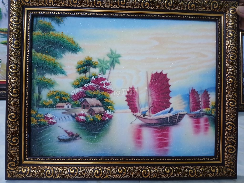 Tranh Đá Quý tự nhiên