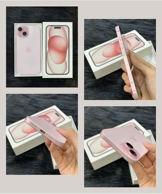 iPhone 15 128GB Hồng NEW FULLBOX APPLE 2025