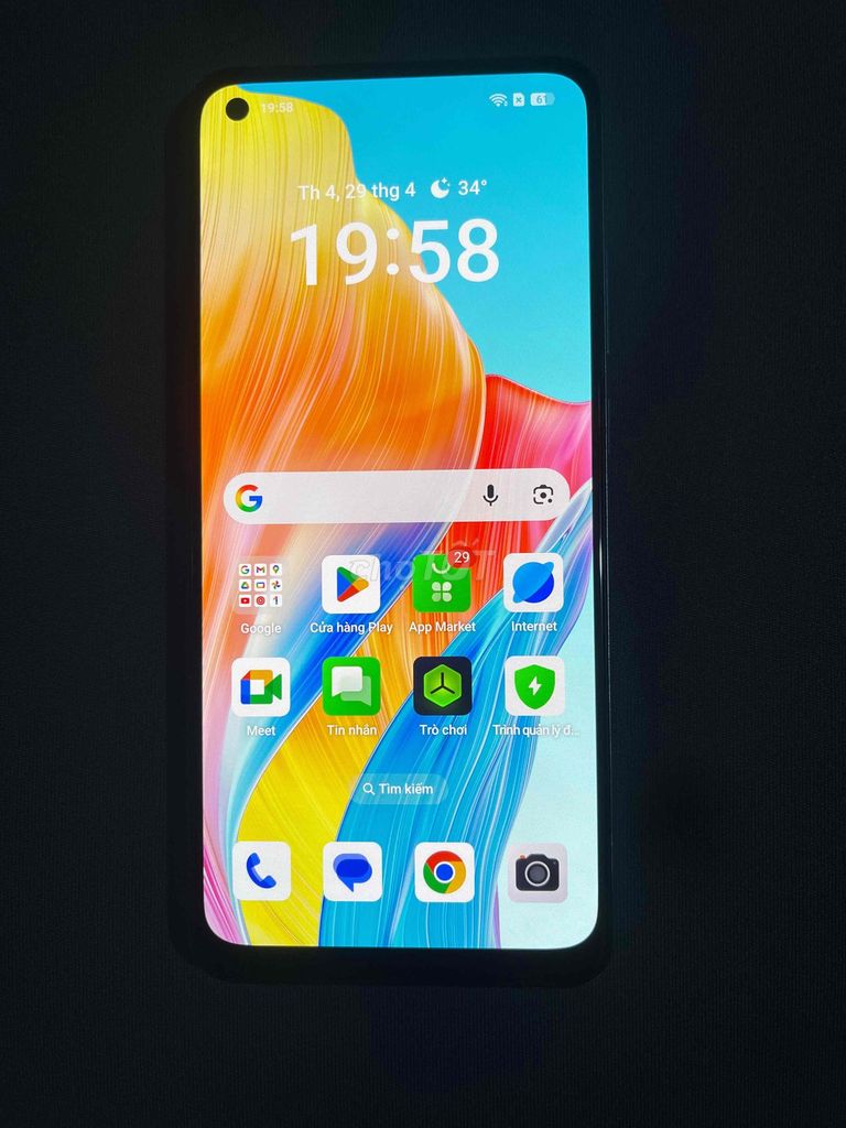Oppo A78 8GB/256GB Xanh. Mua bán Điện thoại tại Huyện Cầu Ngang Trà Vinh được đăng bởi Châu Bèo hình 1