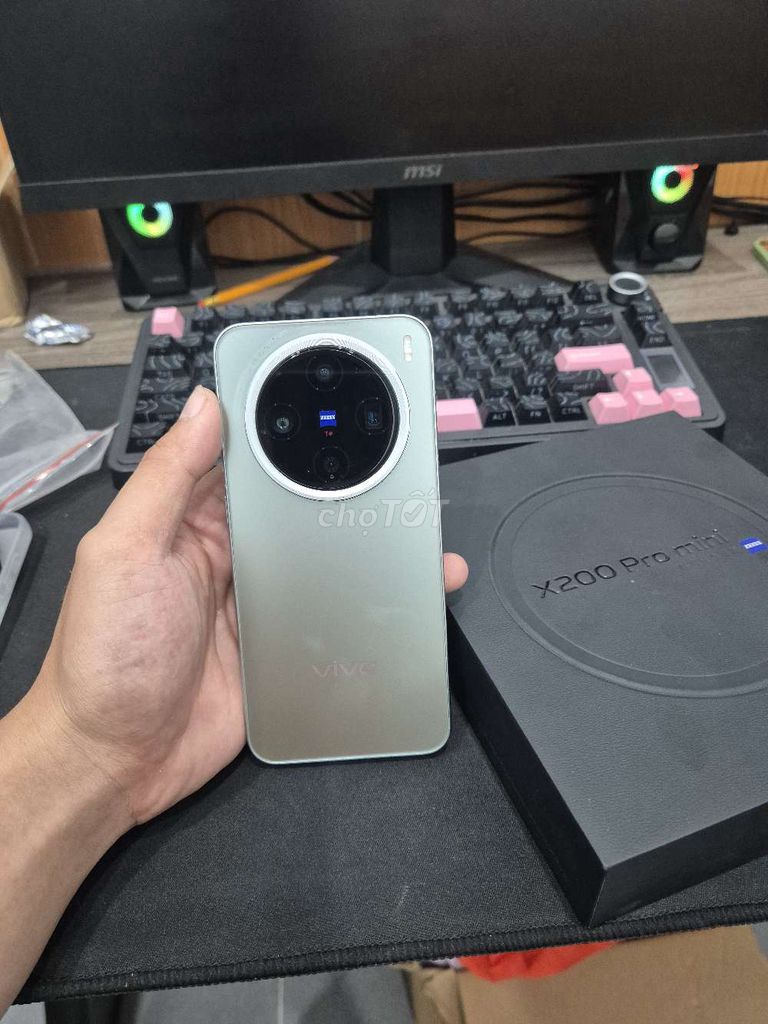 Vivo X200 Pro mini 16GB/512GB Xám. Mua bán Điện thoại tại Quận Hải Châu Đà Nẵng được đăng bởi phuc nguyen hình 1