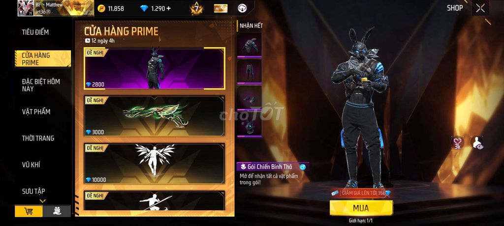 Nhận Tặng vật phẩm Free Fire,Nạp Kim Cương. Dịch vụ tại Quận Hoàng Mai Hà Nội được đăng bởi NGUYEN TAN SANG  hình 1