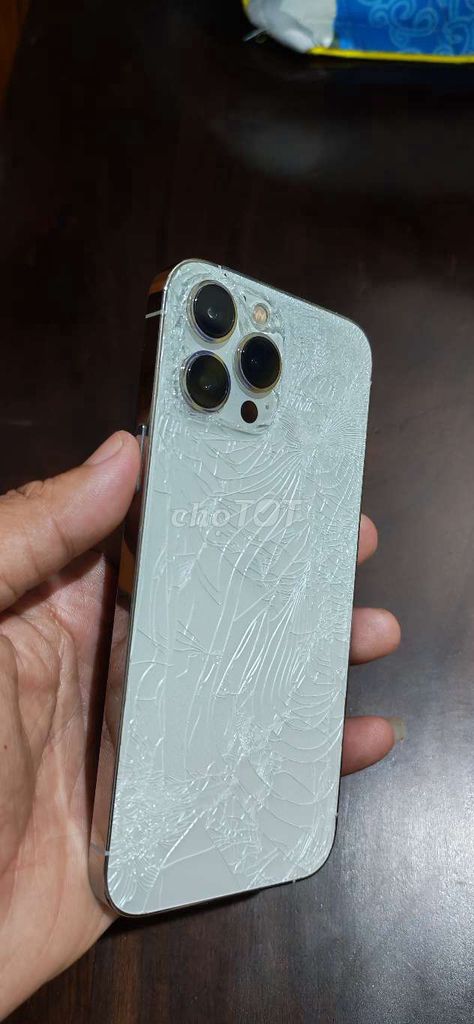 Apple iPhone 13 Pro Max Bạc Hư hỏng. Mua bán Điện thoại tại Thành phố Long Xuyên An Giang được đăng bởi Lê Lộc Tấn hình 1