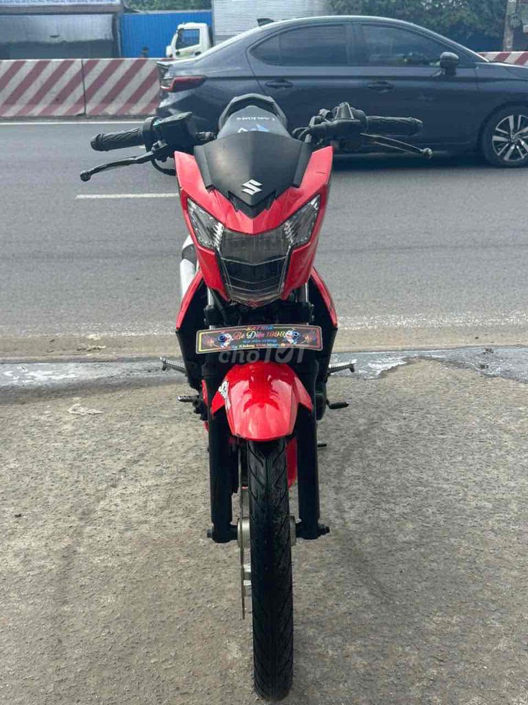 Suzuki Satria 2019 150cc Đỏ Góp 11tr nhận xe. Mua bán Xe máy tại Thành phố Thuận An Bình Dương được đăng bởi Xe Máy Cũ Bình Dương hình 3