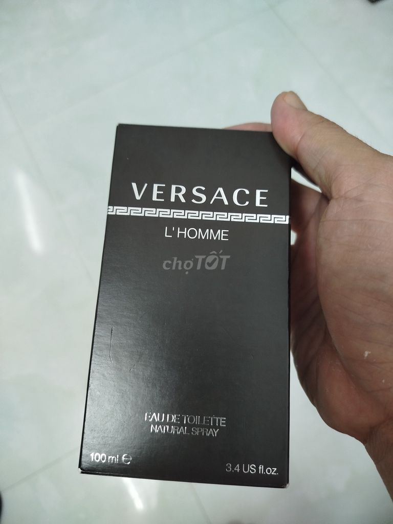 Nước hoa Versace LHomme Nam 100ml. Mua bán Nước hoa tại Huyện Di Linh Lâm Đồng được đăng bởi SangLand Official hình 1