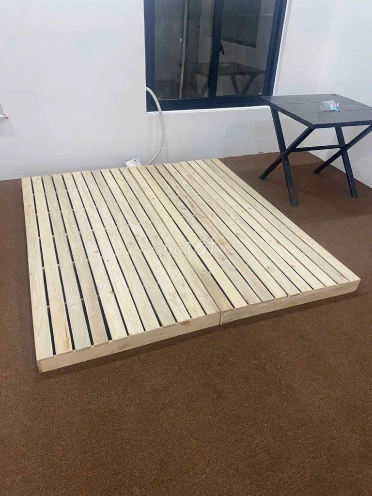 Giường pallet Gỗ quế thơm nức . Mua bán Giường, chăn ga gối nệm tại Quận Cẩm Lệ Đà Nẵng được đăng bởi Ngọcn shop hình 1