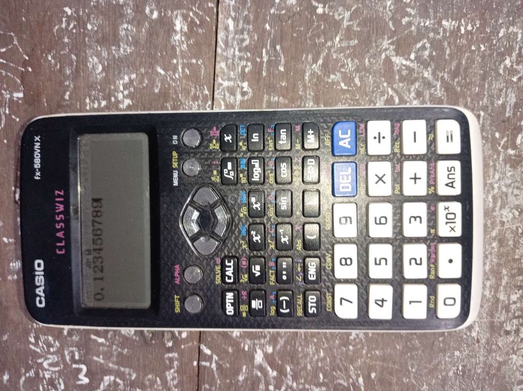 Máy tính Casio fx 580 vnx 95% mới. Mua bán Đồ dùng văn phòng tại Thành phố Sa Đéc Đồng Tháp được đăng bởi Le Khanh  hình 1