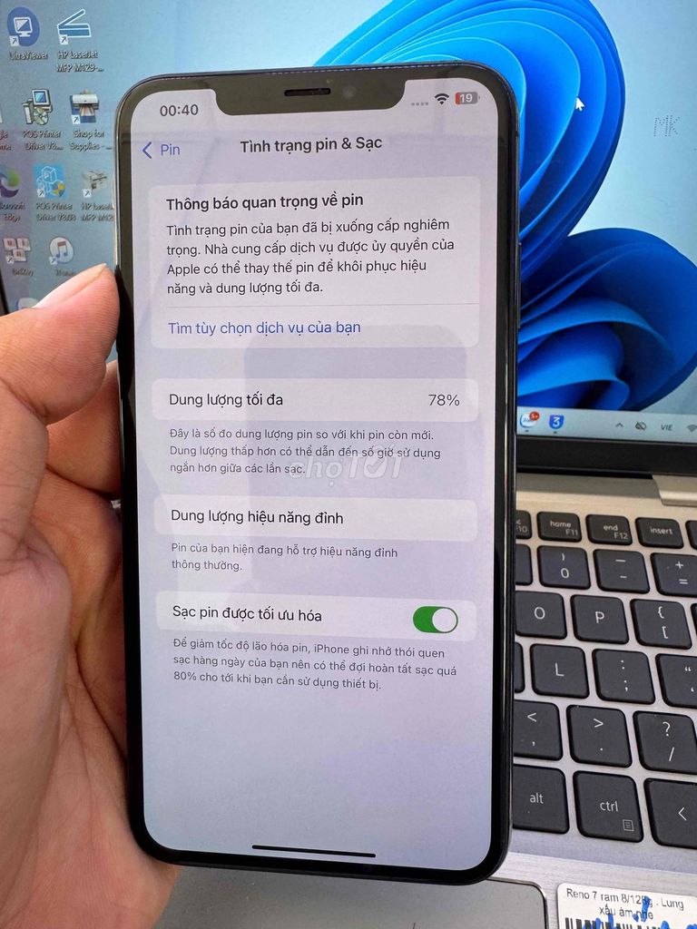 Apple iPhone Xs Max 64GB Đen 78%. Mua bán Điện thoại tại Quận 6 Tp Hồ Chí Minh được đăng bởi QUỐC THIÊN BÁN GÓP 0 ĐỒNG  hình 1