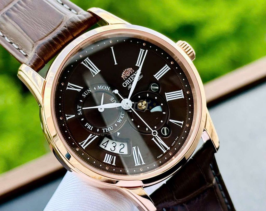 Orient Sun and Moon gen 3 Nâu Chocolate. Mua bán Đồng hồ tại Thành phố Cà Mau Cà Mau được đăng bởi Lorencia Xách Tay hình 1