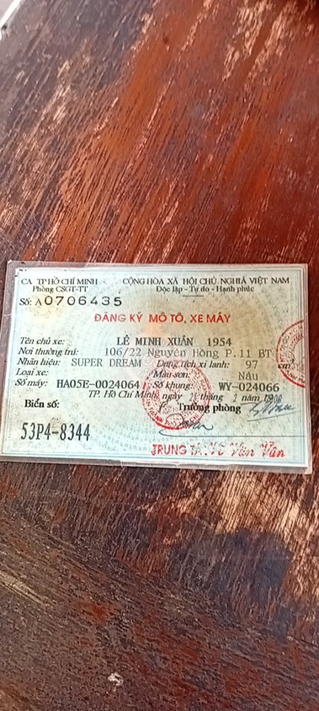 Can bán xe super dream. Mua bán Xe máy tại Huyện Xuân Lộc Đồng Nai được đăng bởi Tuong hình 2