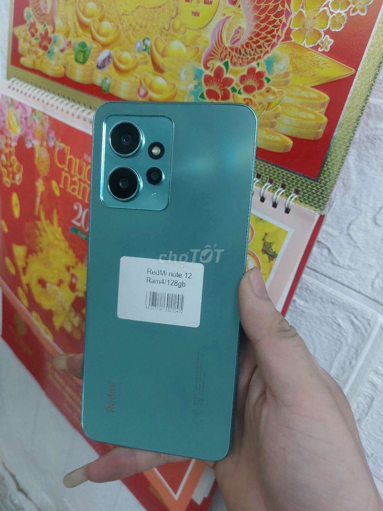 Redmi note 12 ram4/128gb máy keng