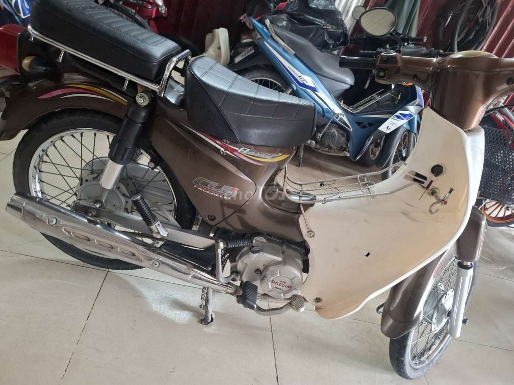 Daelim Cub Classic Nâu trắng. Mua bán Xe máy tại Thành phố Thủ Đức Tp Hồ Chí Minh được đăng bởi Sang Tran hình 7