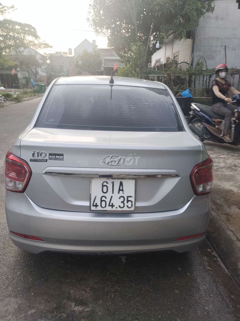 Hyundai Grand i10 2016 Bạc 115km. Mua bán Ô tô tại Thị xã Tân Uyên Bình Dương được đăng bởi Tên chưa cung cấp hình 1