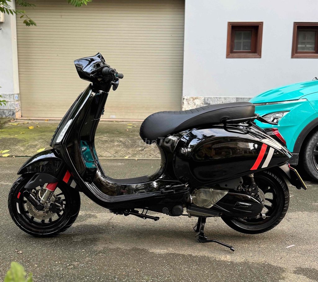 vespa sprin đen bóng siêu đẹp đèn led bstp 9 chủ. Mua bán Xe máy tại Quận Gò Vấp Tp Hồ Chí Minh được đăng bởi CHXM 86 chuyên bán xe trả góp hình 6