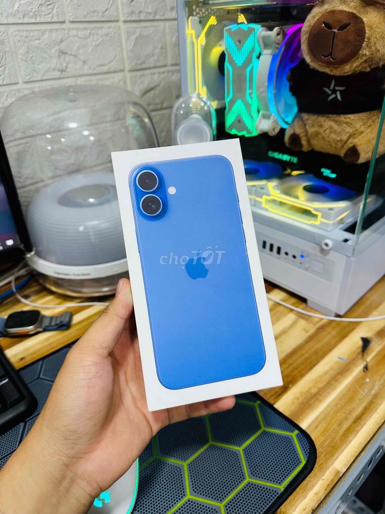 📲 Iphone #16Plus128GB Z/A 2Sim Vật Lí Mới