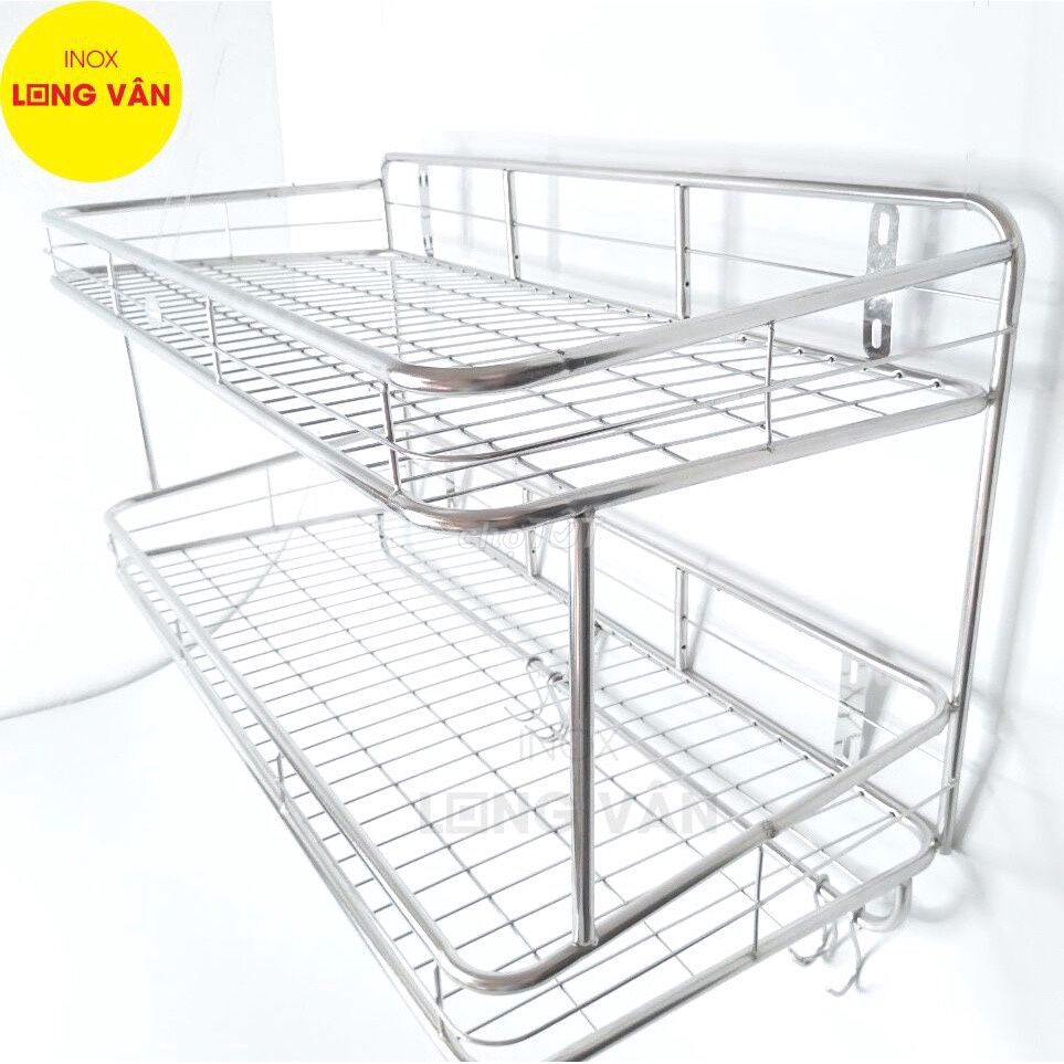 Kệ bếp Inox Long Vân 30x100 cm có sóng dĩa. Mua bán Dụng cụ nhà bếp tại Huyện Củ Chi Tp Hồ Chí Minh được đăng bởi chị Thảo hình 1