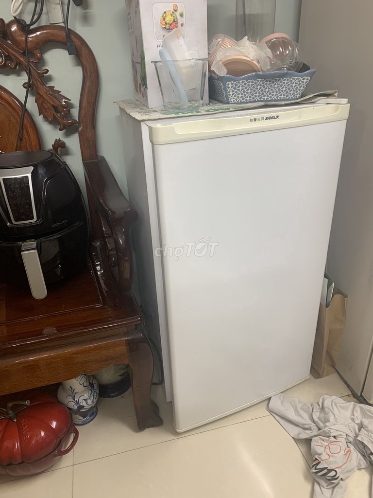 Tủ lạnh mini Sanlux Trắng Đã sử dụng. Mua bán Tủ lạnh tại Quận Hoàn Kiếm Hà Nội được đăng bởi Bich ngoc hình 1
