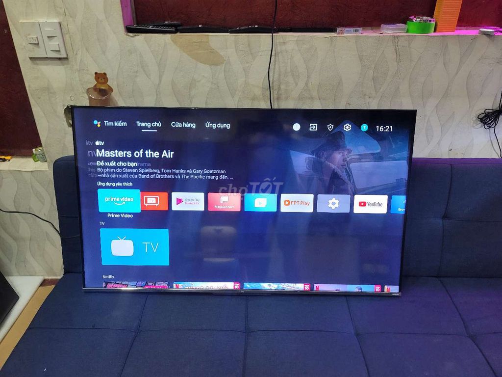 Smart Tivi TCL Qled 50 inch màn 4K loa Onkyo . Mua bán Tivi, Âm thanh tại Quận 7 Tp Hồ Chí Minh được đăng bởi Hoàng Long Tivi  hình 1