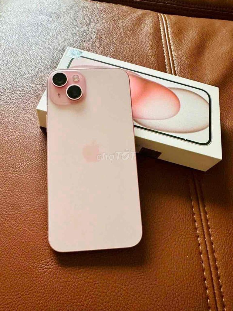 Apple iPhone 15 plus Hồng Đã sử dụng. Mua bán Điện thoại tại Thị xã Điện Bàn Quảng Nam được đăng bởi Nguyễn Thị Bích Trâm hình 1