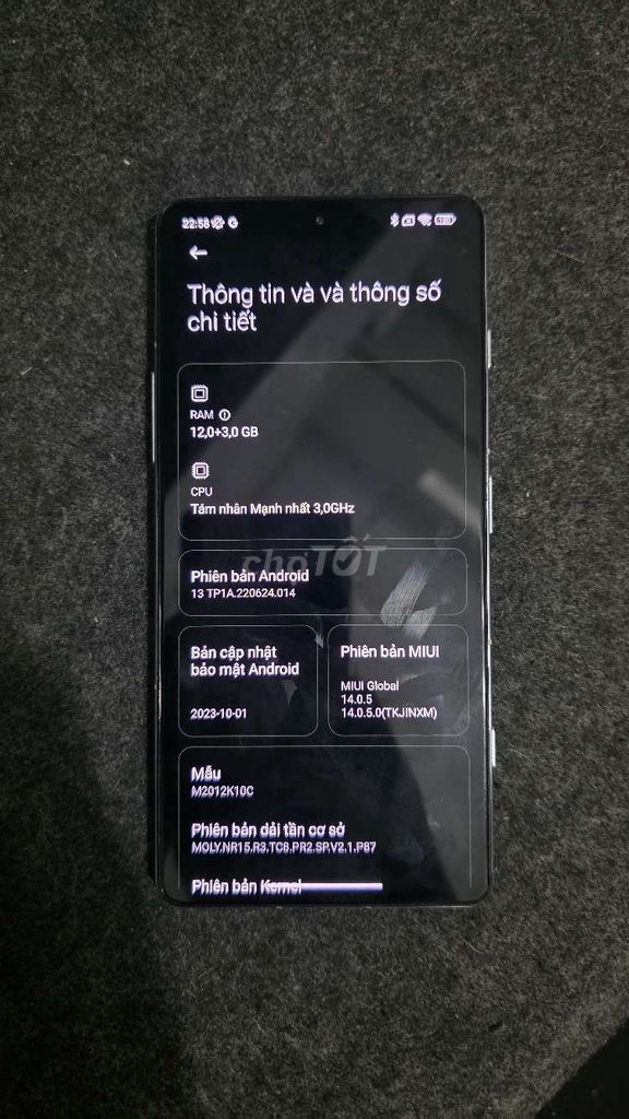 Xiaomi Redmi K40 Gaming Trắng. Mua bán Điện thoại tại Thành phố Tân An Long An được đăng bởi Phước hình 1