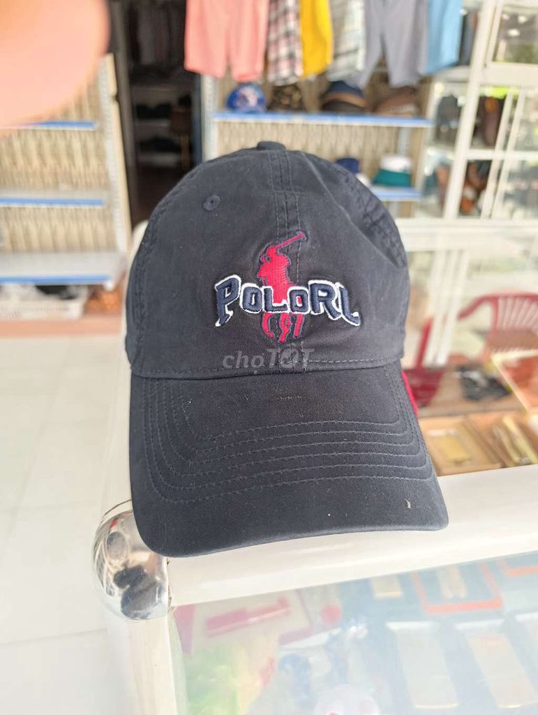 Mũ lưỡi trai Polo Ralph Lauren Cotton. Mua bán Phụ kiện thời trang khác tại Quận 1 Tp Hồ Chí Minh được đăng bởi Đồ Seconhand Vintage hình 1