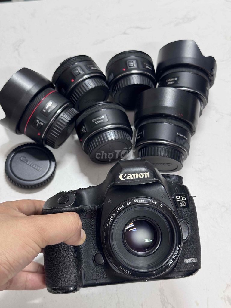 Canon 5D Mark III + lens canon fix 50f1.8 đời 2. Mua bán Máy ảnh, Máy quay tại Quận Thanh Xuân Hà Nội được đăng bởi Minh Hải hình 1