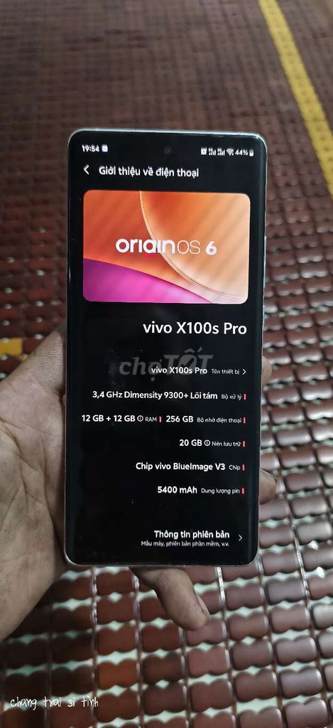 Vivo X100s Pro 256GB Trắng. Mua bán Điện thoại tại Quận Bình Thuỷ Cần Thơ được đăng bởi tuấn hình 1